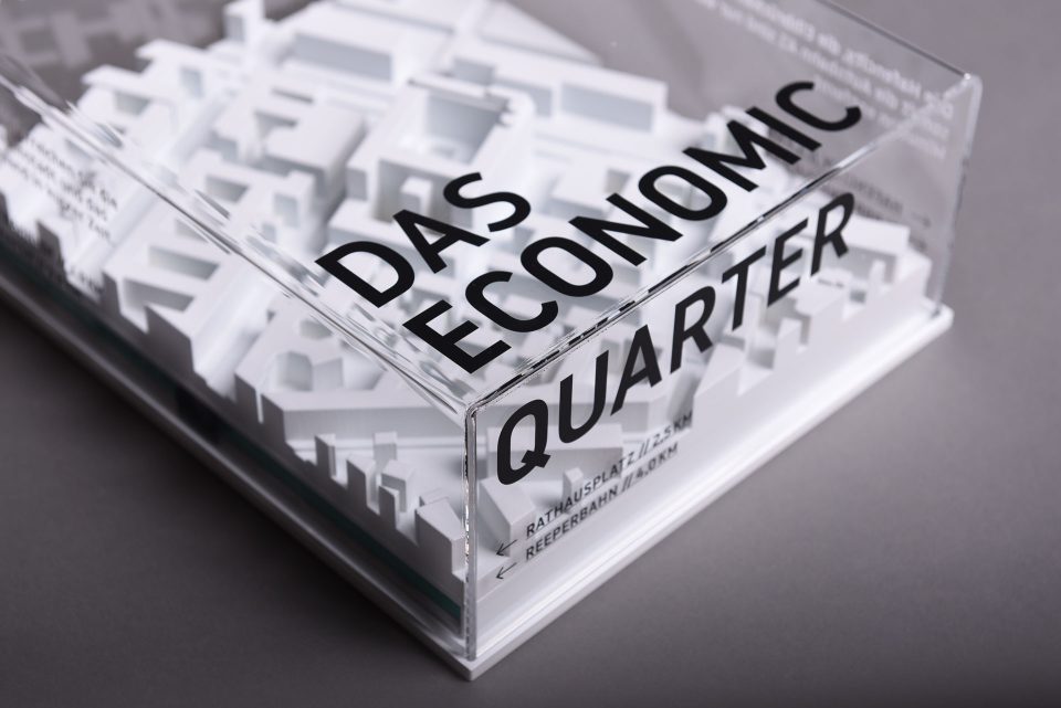 Bergbrand Economic Quarter 3D Modell